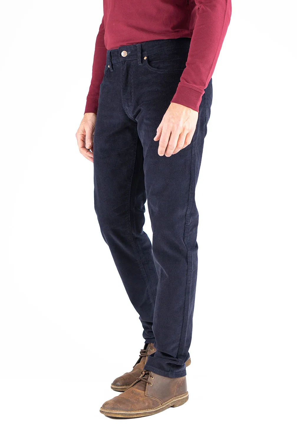 16W Stretch Corduroy Slim Fit 5-PKT Pants 