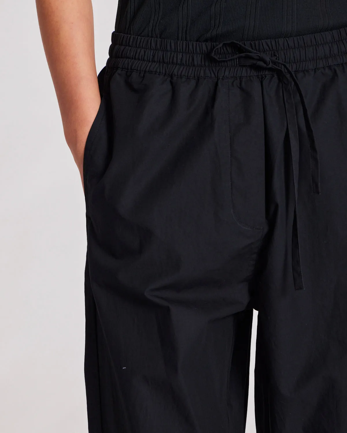 Astrid Pant Poplin - Black