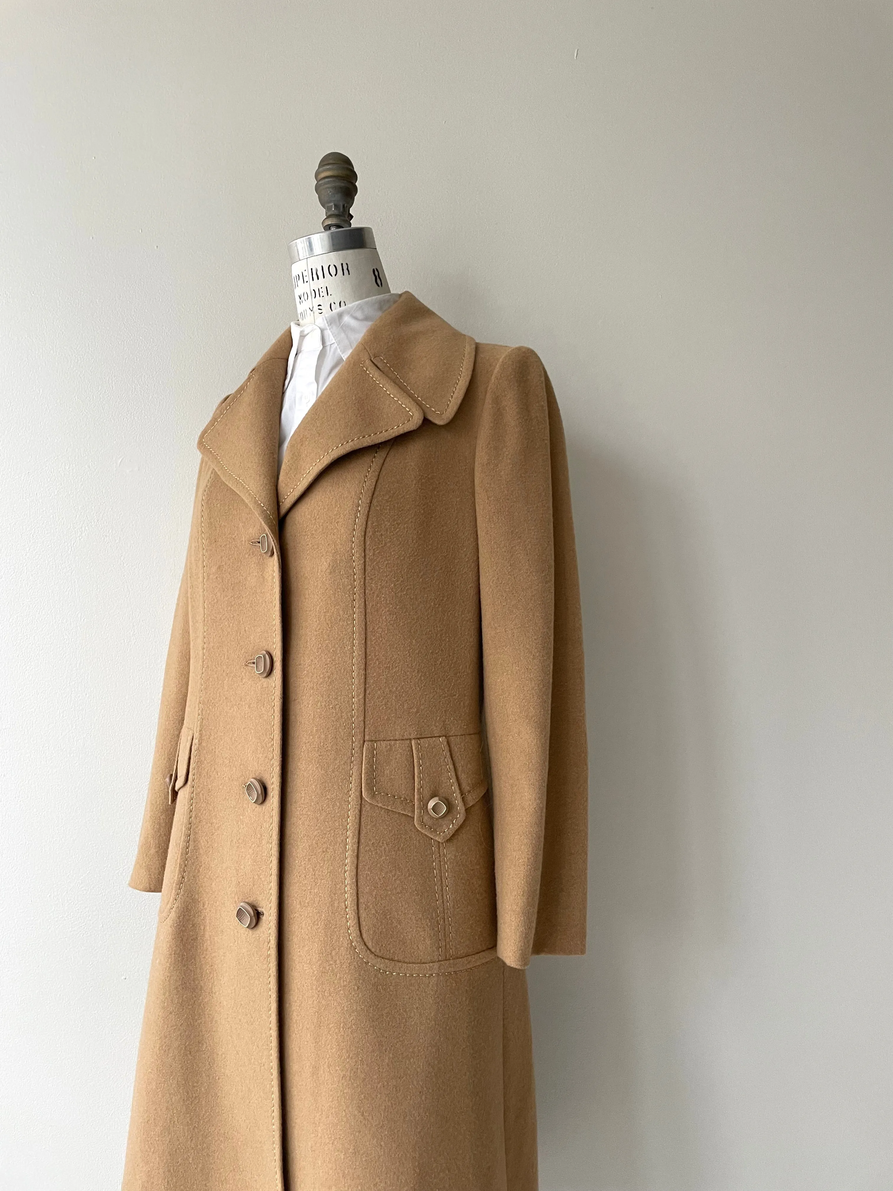 Barrister Wool Coat | 1970s