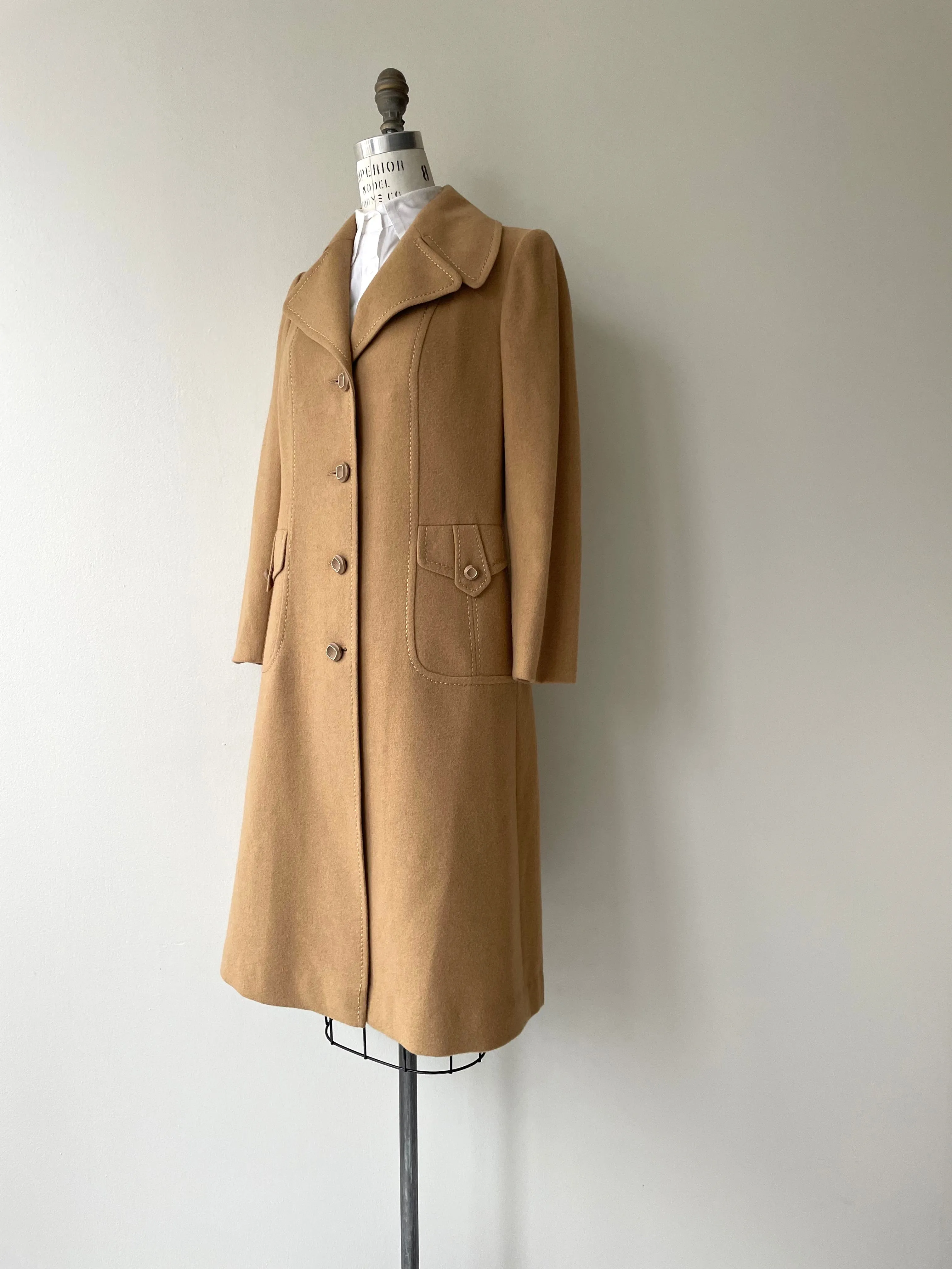 Barrister Wool Coat | 1970s