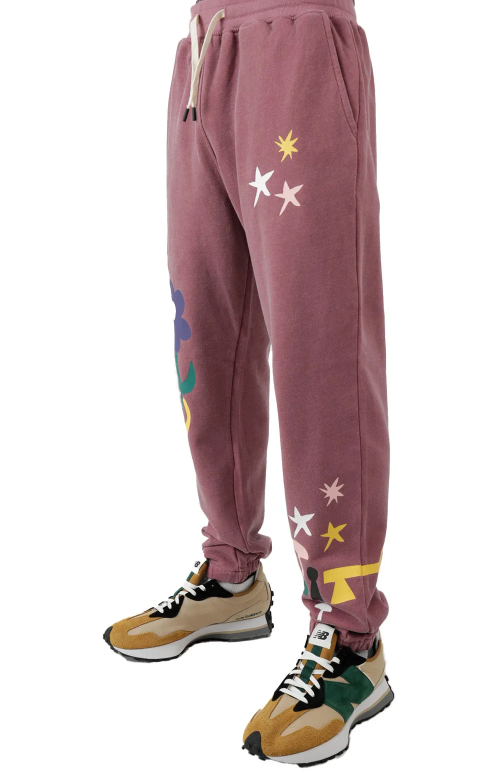 Berry Lookout and Wonderland Fleece Jogger Pants