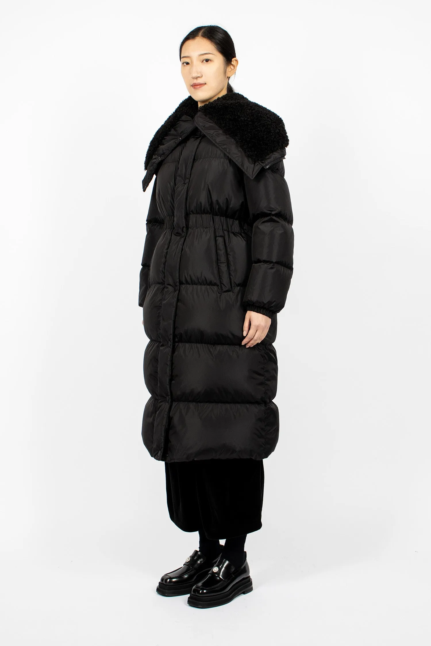 Bruneaux Long Down Jacket Black