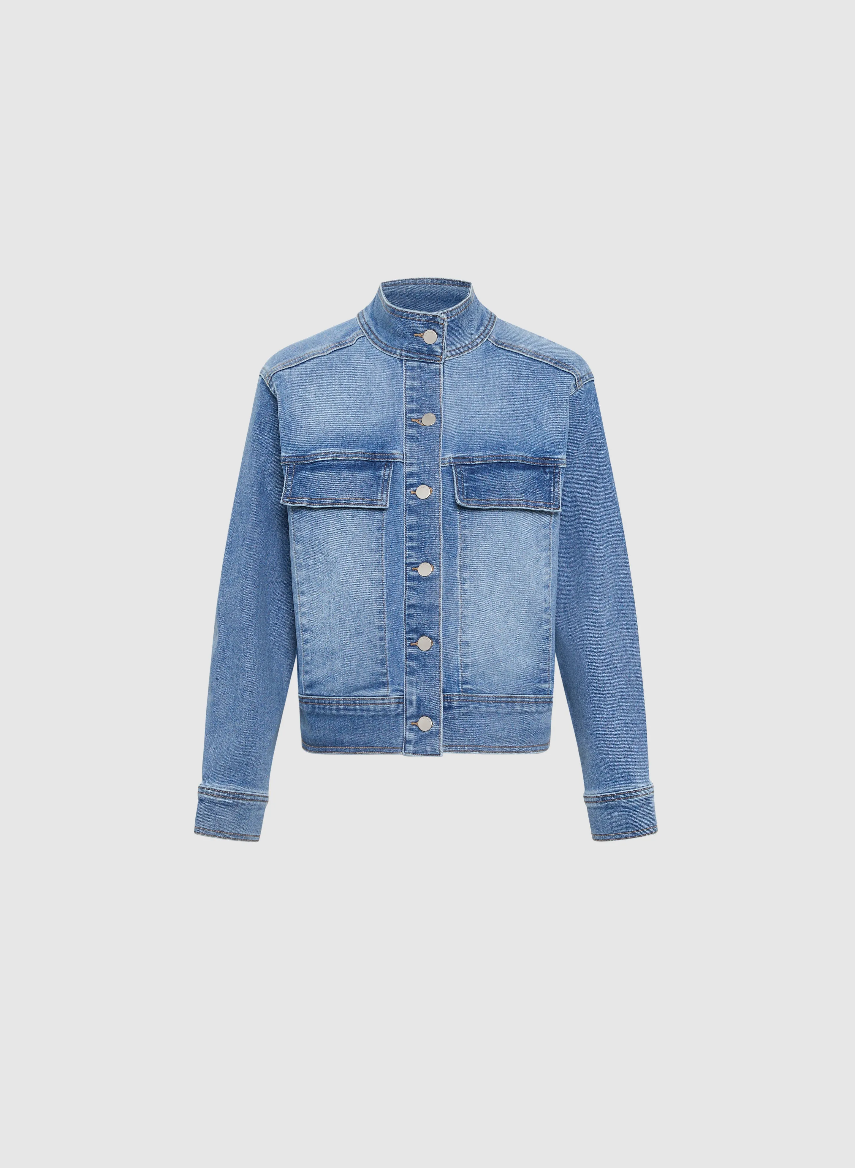 Cargo Pocket Denim Jacket