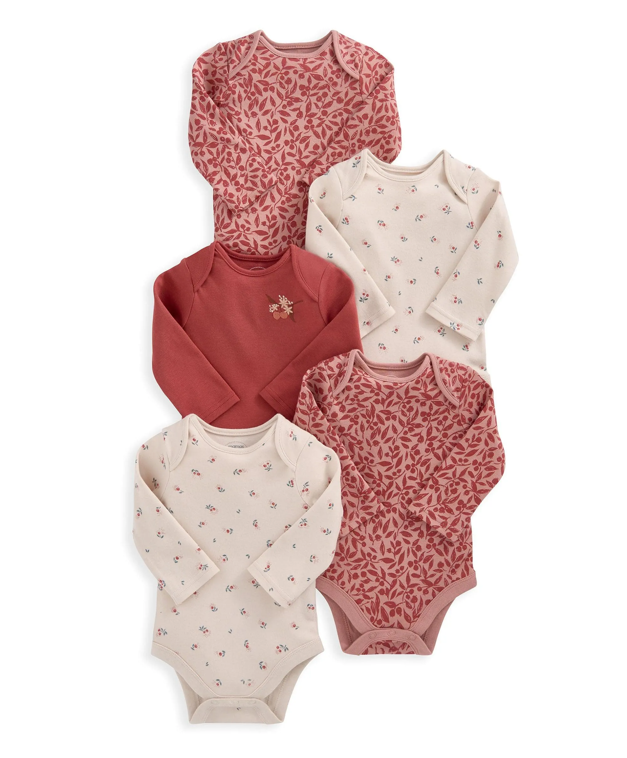 Cherry Bodysuits (Set of 5)