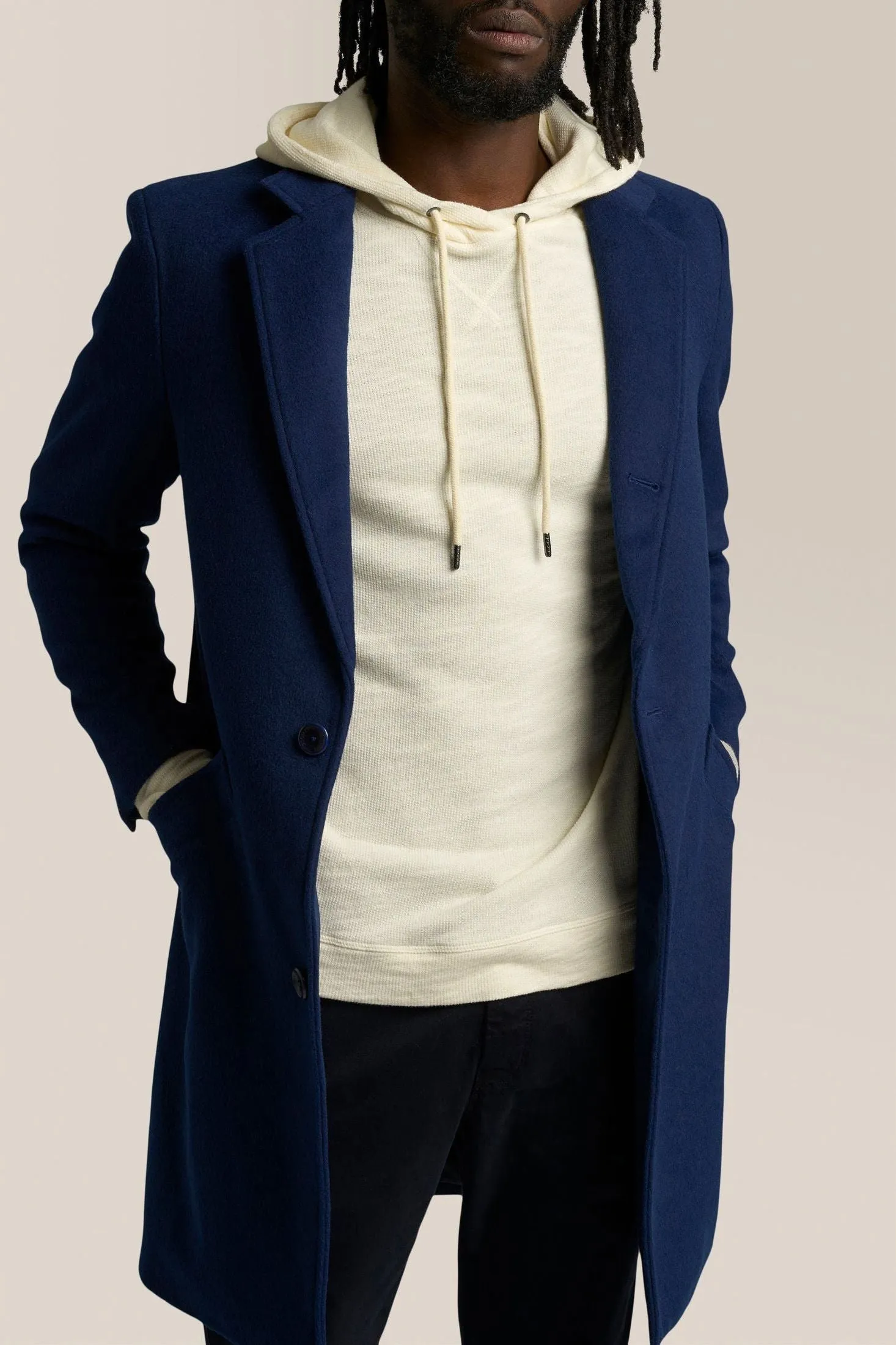 City Wool Coat | Stretch Wool