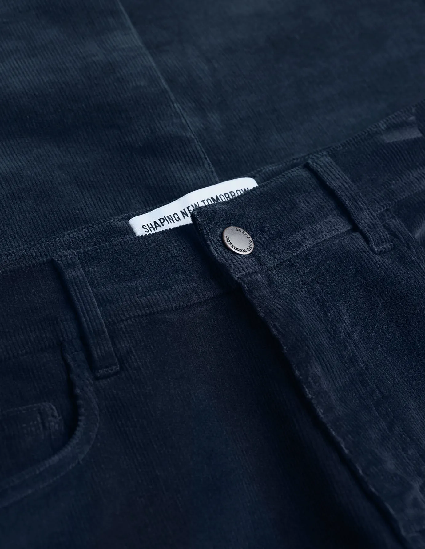 Corduroy Pants Dark Navy