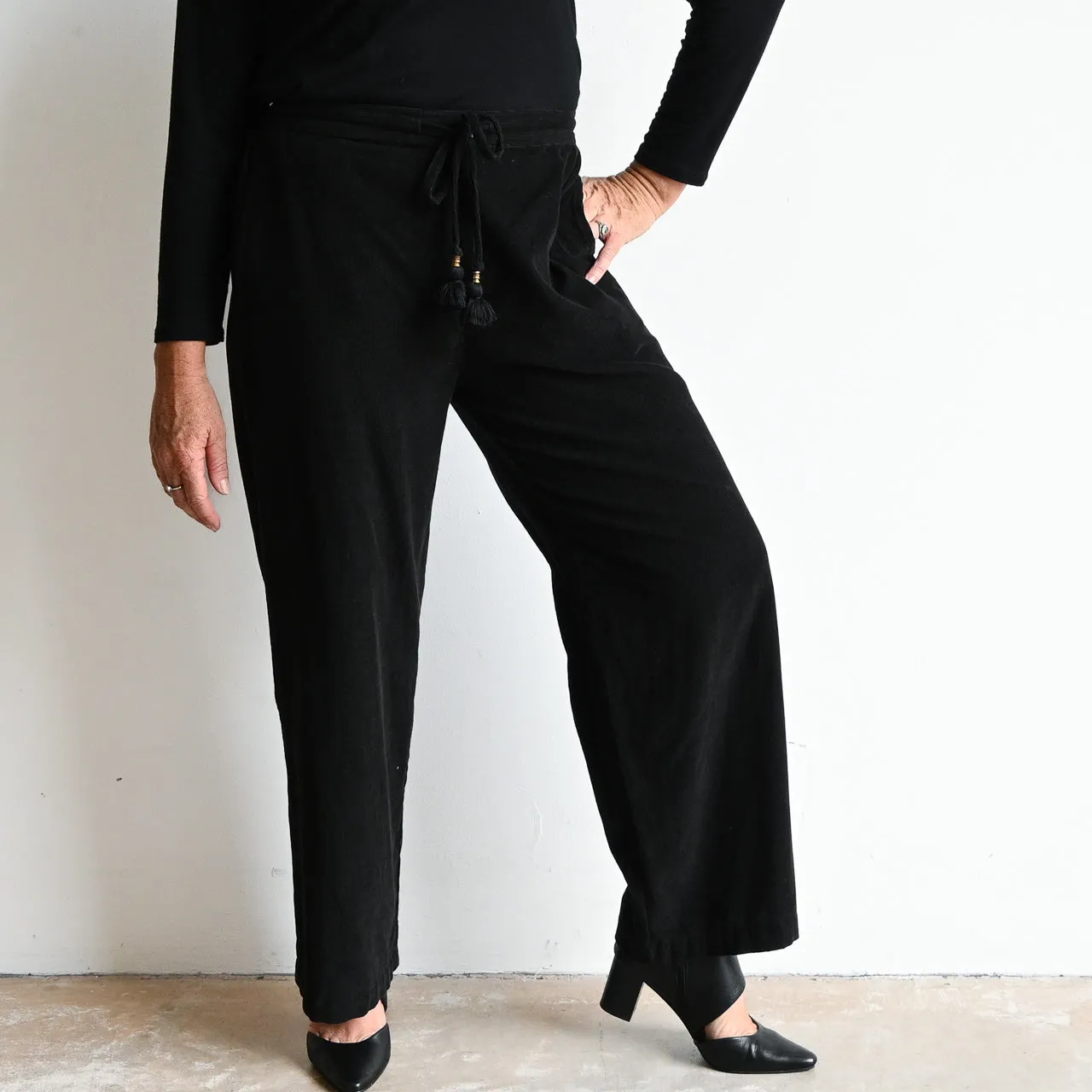 Corduroy Wide Leg Pant by Orientique Australia - 2611