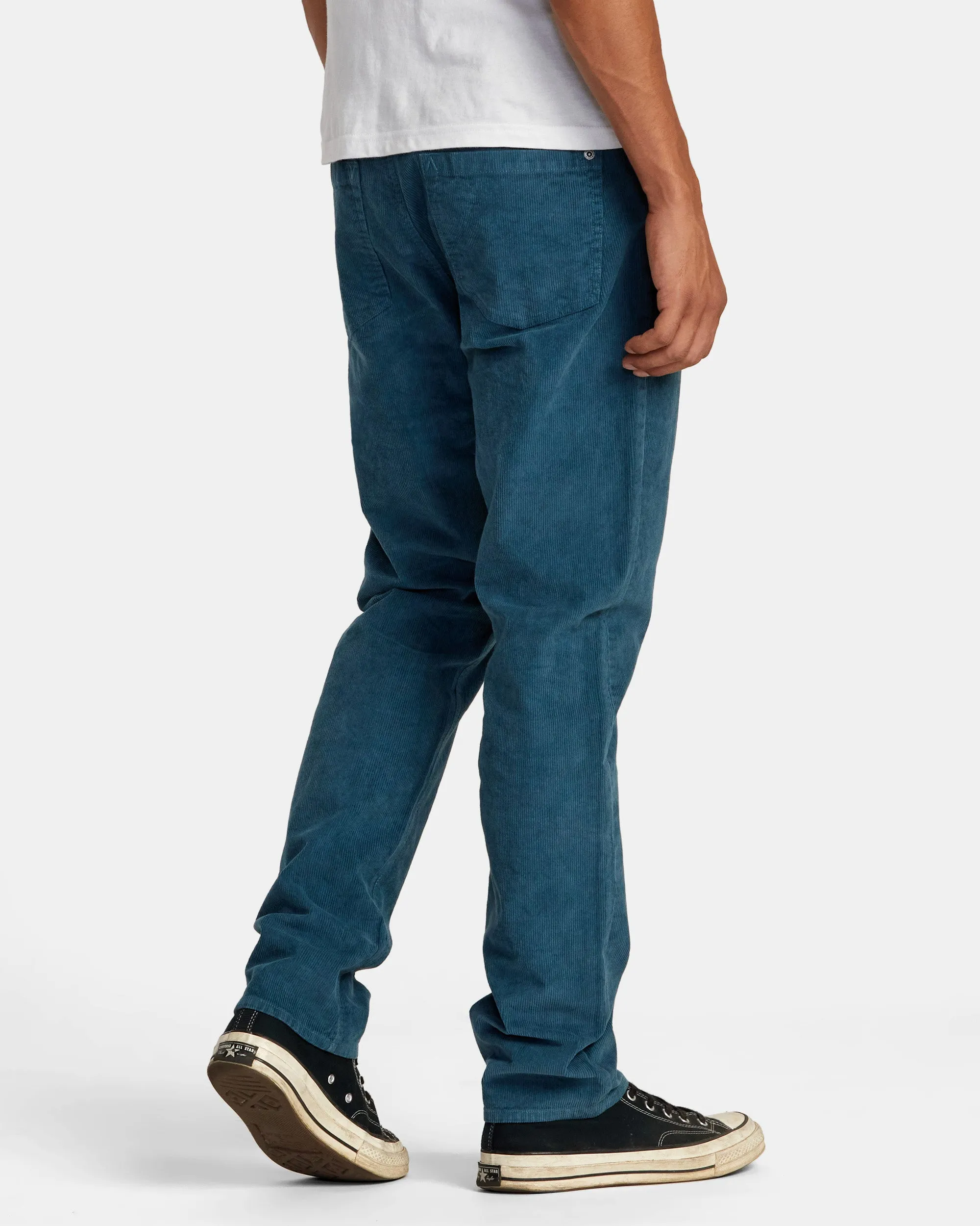 Daggers Pigment Corduroy Pants - Duck Blue