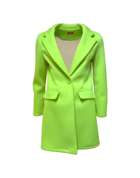 Dion fluo green coat