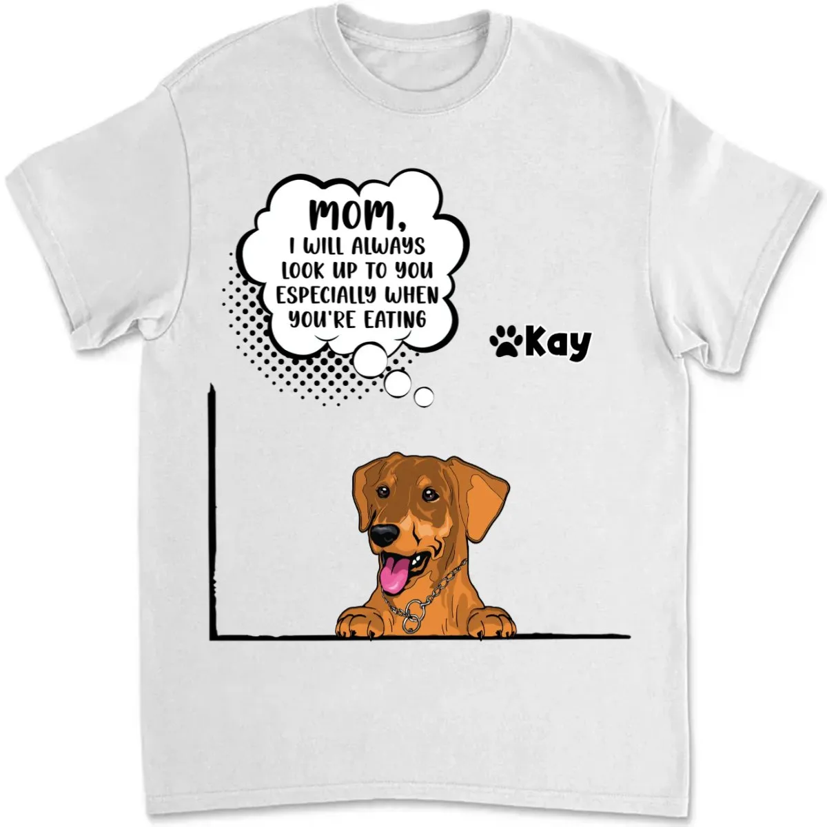 Dog Lovers - Always Will - Personalized Unisex T-Shirt