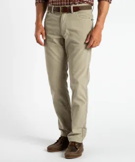 Duck Head Holston Corduroy 5 Pocket Khaki