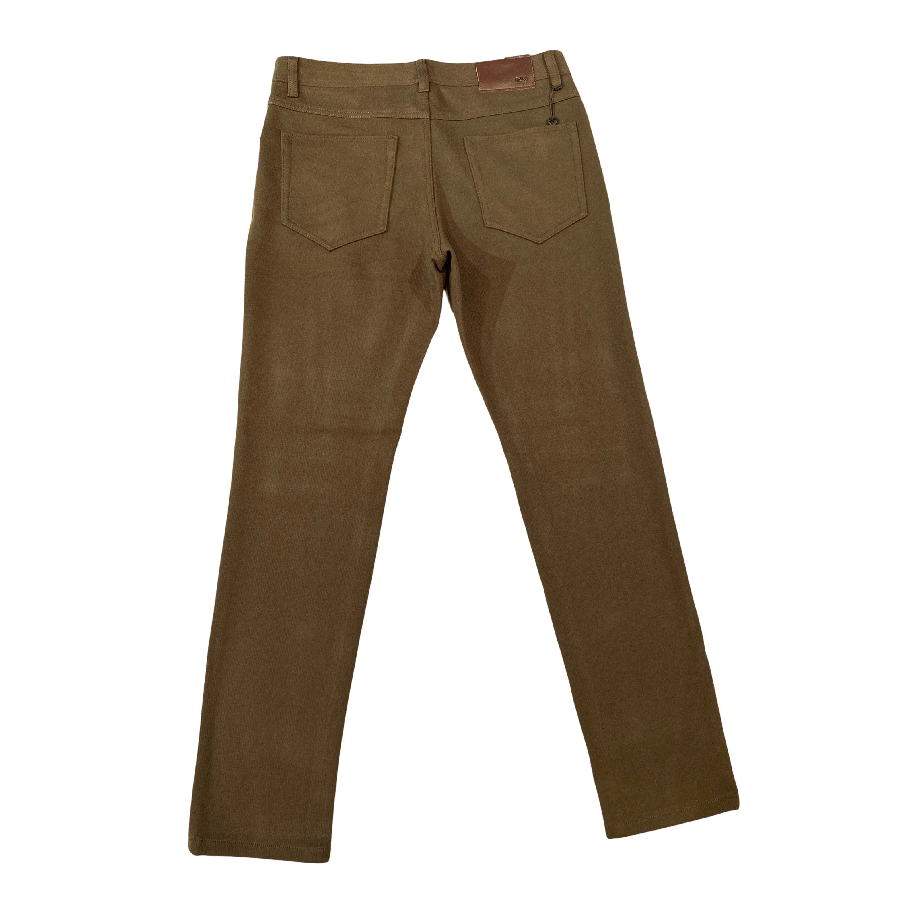 Enzo Alpha-382 Brown Heavy Weight High End Pants