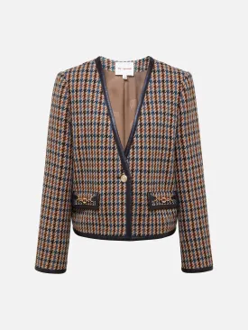 EP YAYING Houndstooth jacket