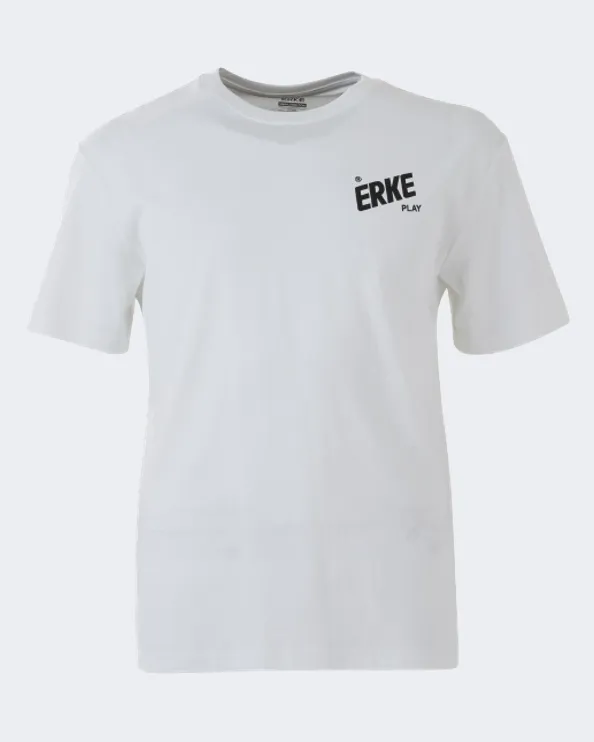 Erke Crew Neck Men Lifestyle T-Shirt White 11222291057-001