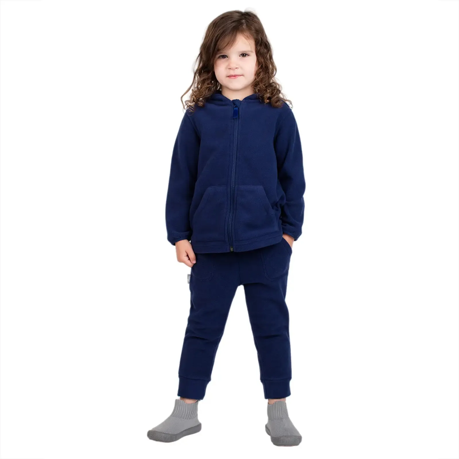 Fleece Pant: JJ Navy