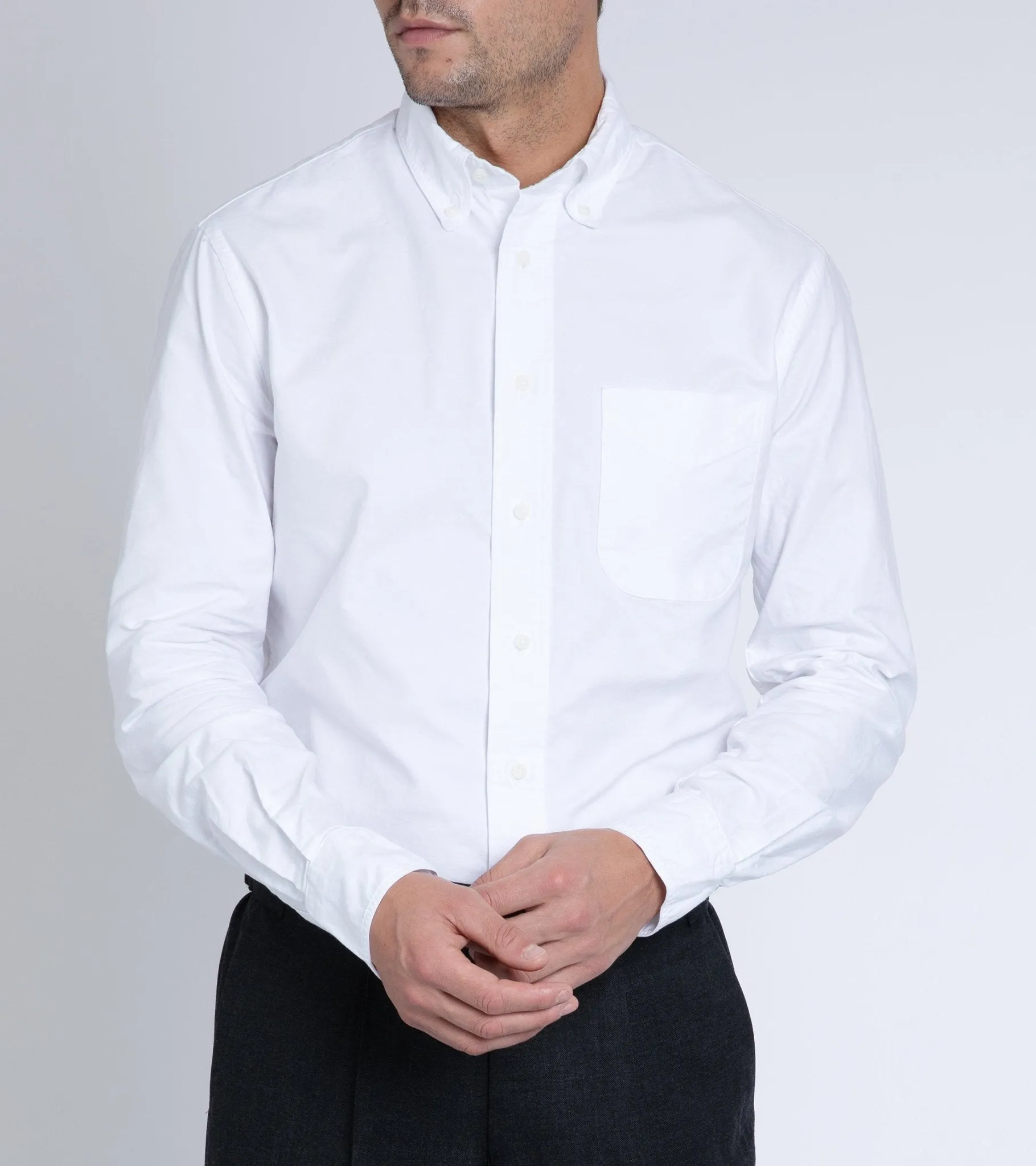 Gitman Vintage Oxford Shirt: White