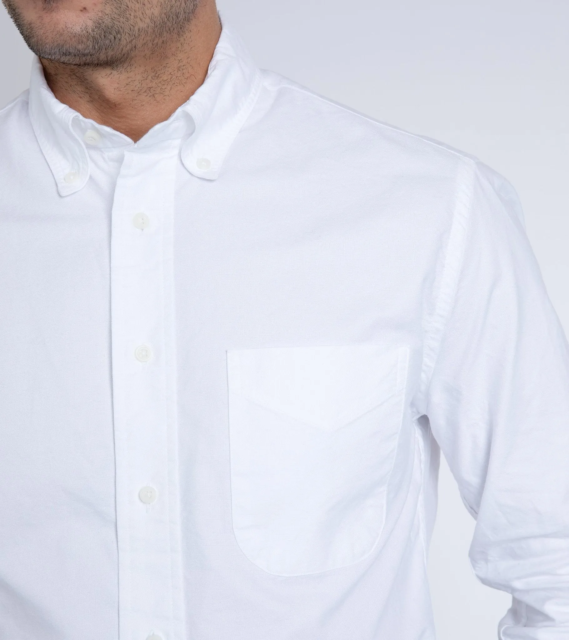 Gitman Vintage Oxford Shirt: White