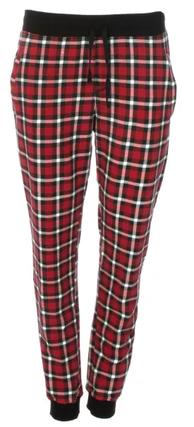 KicKee Pants Crimson 2020 Holiday Plaid Men's Fleece Joggers