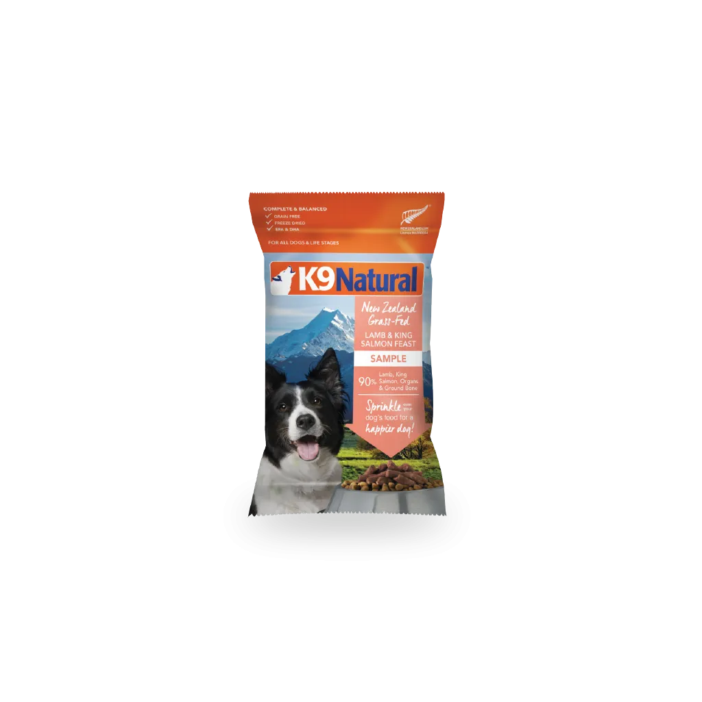 Lamb & King Salmon Feast Freeze-Dried Dog Food Sample