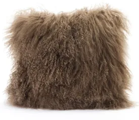 Lamb Fur Pillow Natural