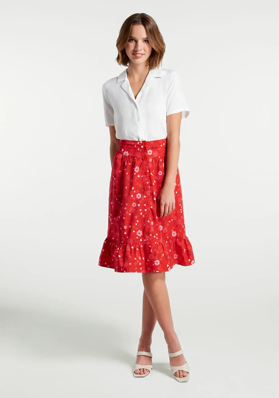 Love Spree A-Line Skirt