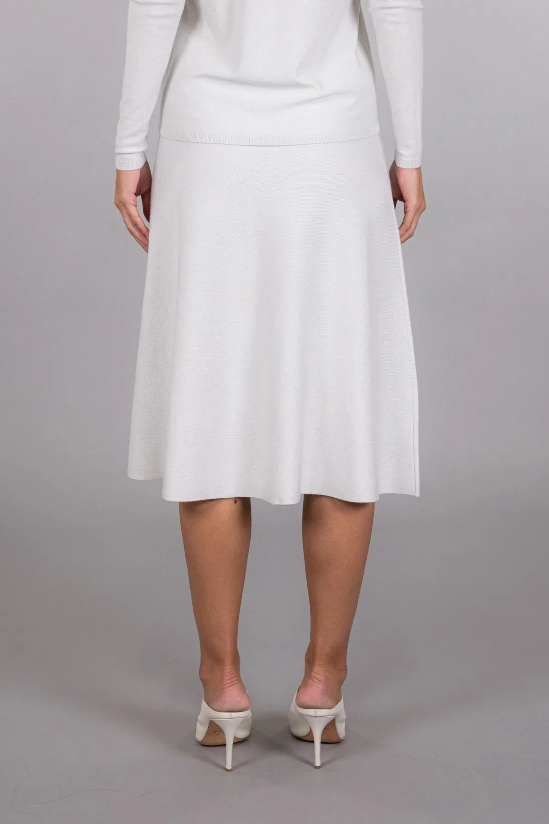 LUREX A-LINE SKIRT