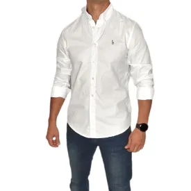 Men Shirt - Plain - White