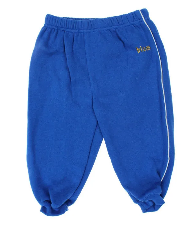 NHL Infant St. Louis Blues Creeper Top and Fleece Pants Set, Grey-Blue