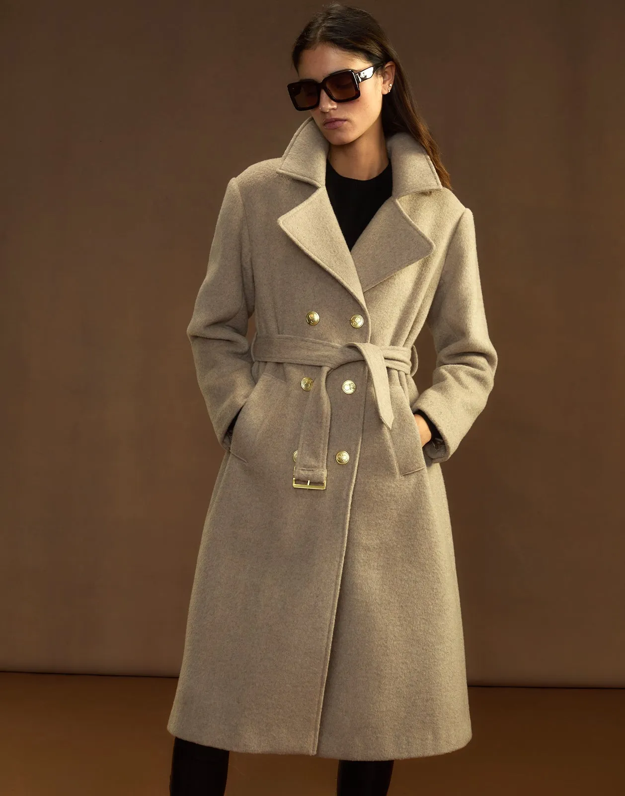 Noa Wool Trench Coat