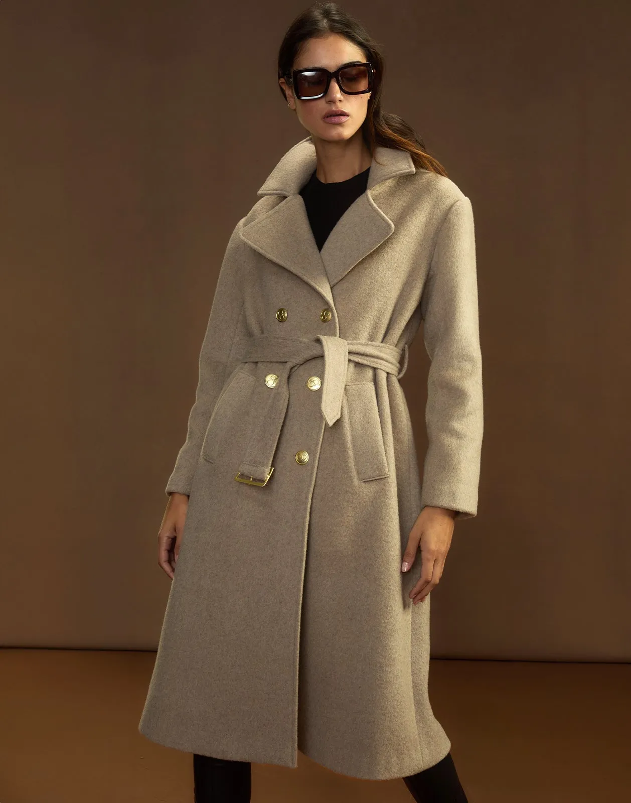 Noa Wool Trench Coat