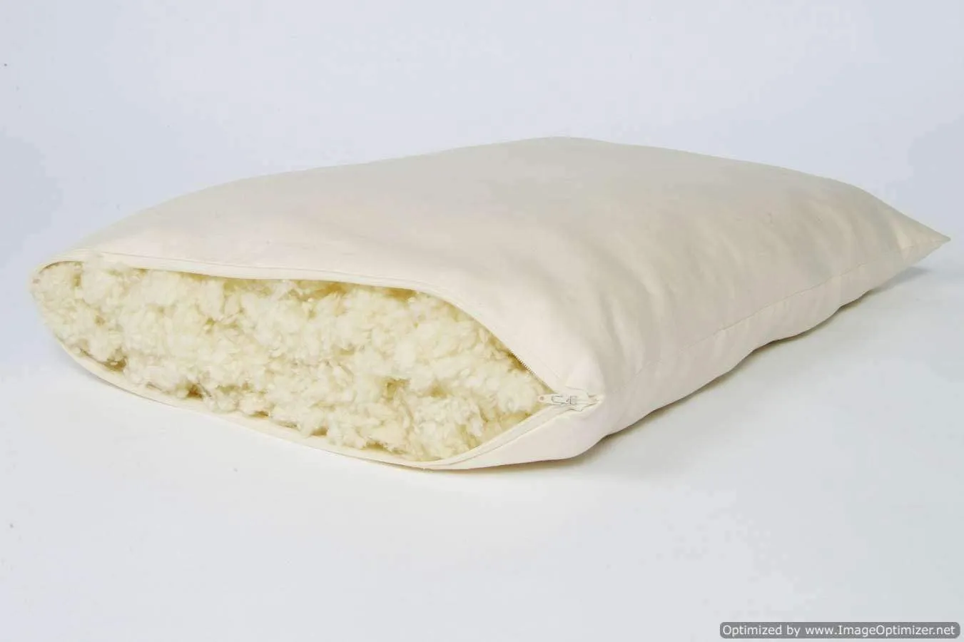 Organic Cotton Pillow, Made in USA