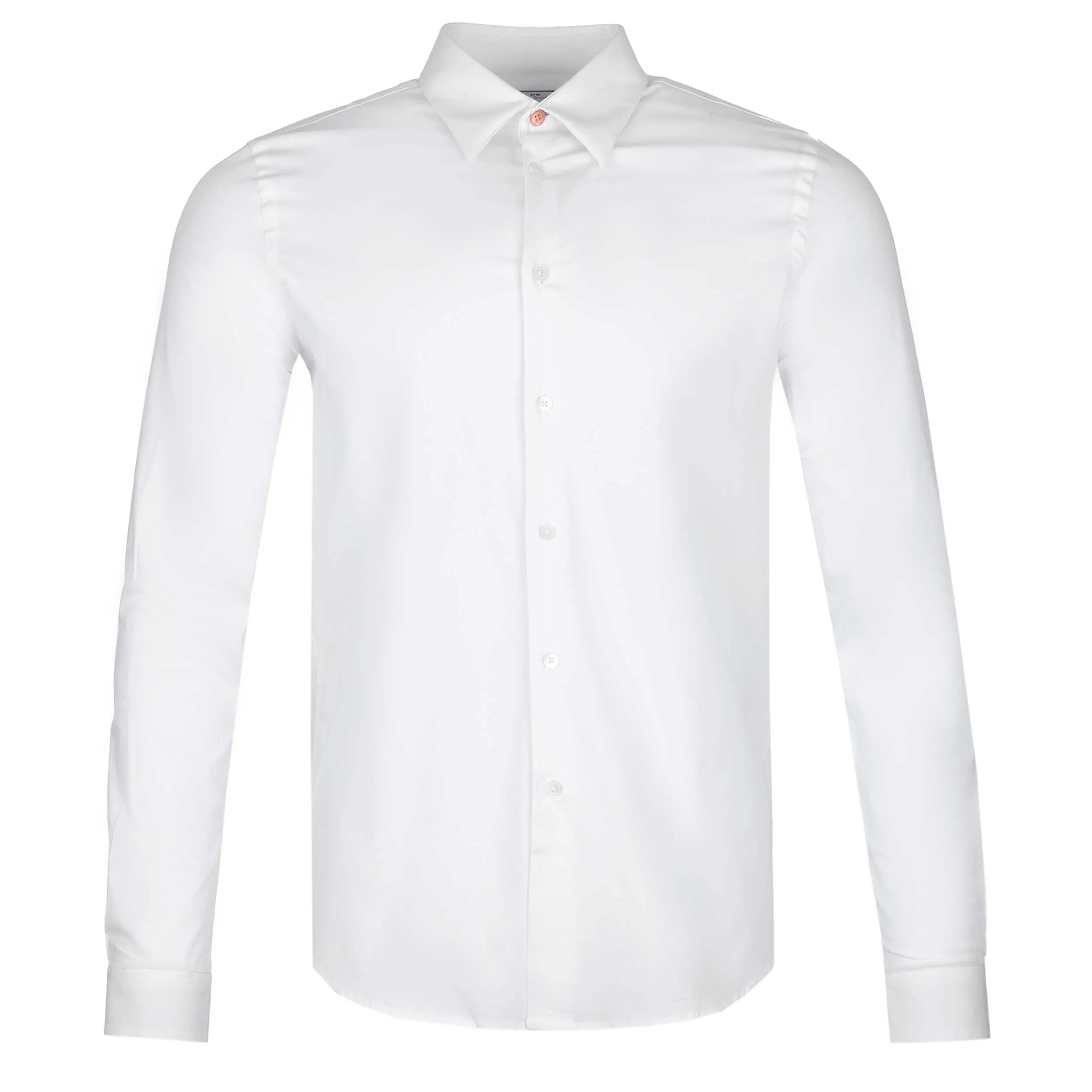 Paul Smith Tailored Fit Plain Shirt in White