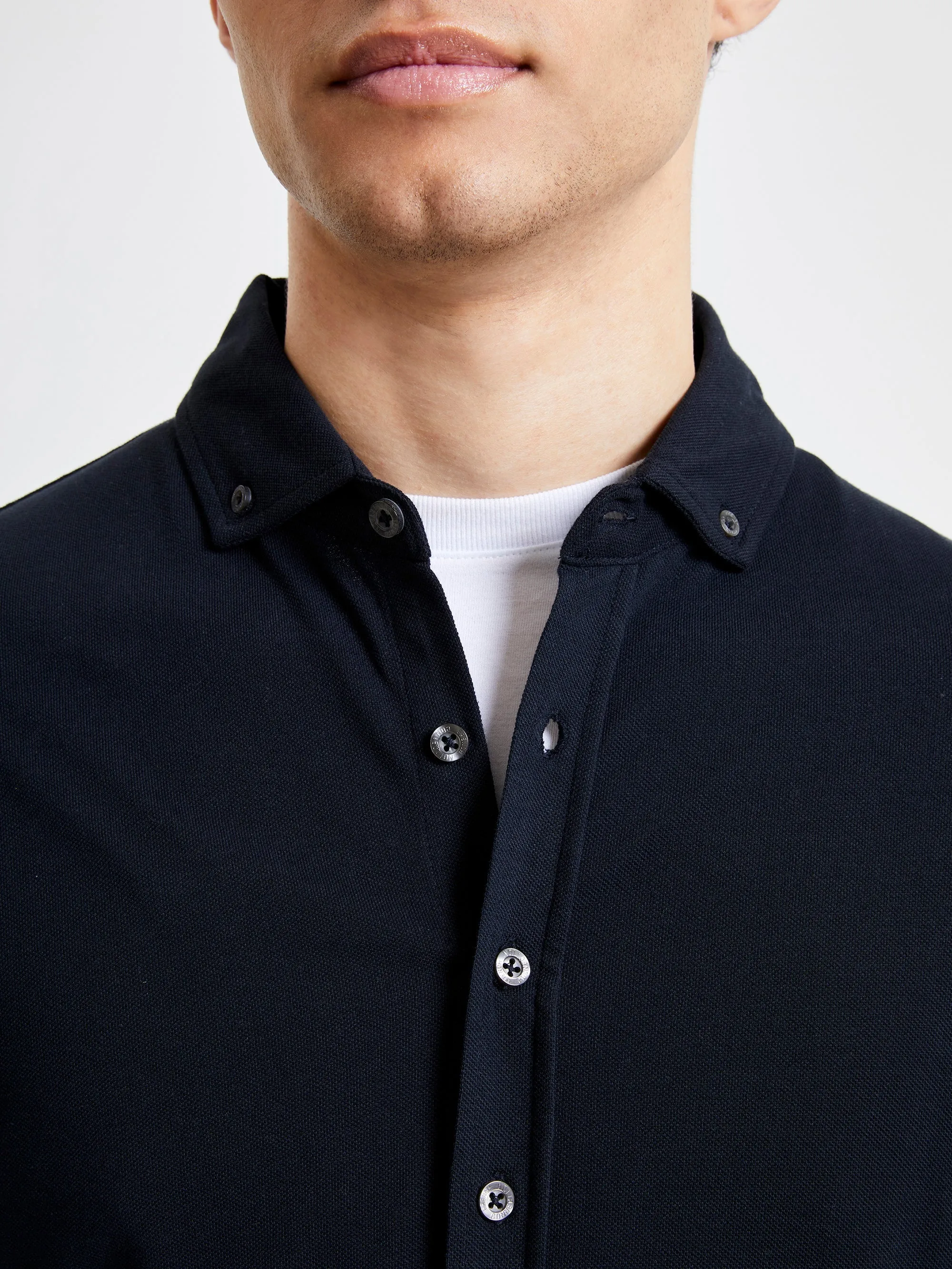 Pique Oxford Shirt