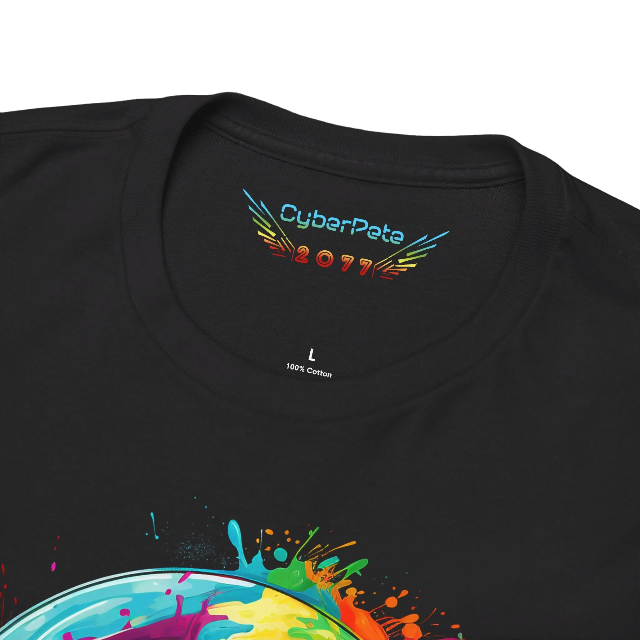 Regenbogen Peace T-Shirt | T-Shirt für Graffiti Fans und Friedensbotschafter