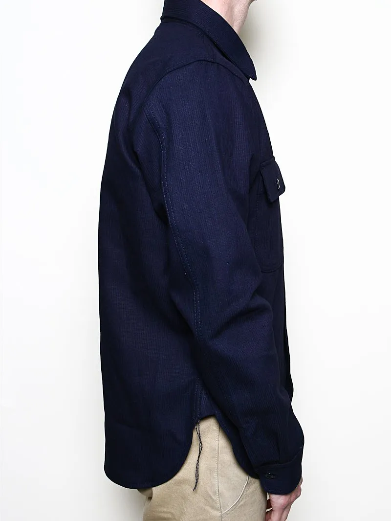 Rogue Territory Indigo Whip Cord Field Shirt