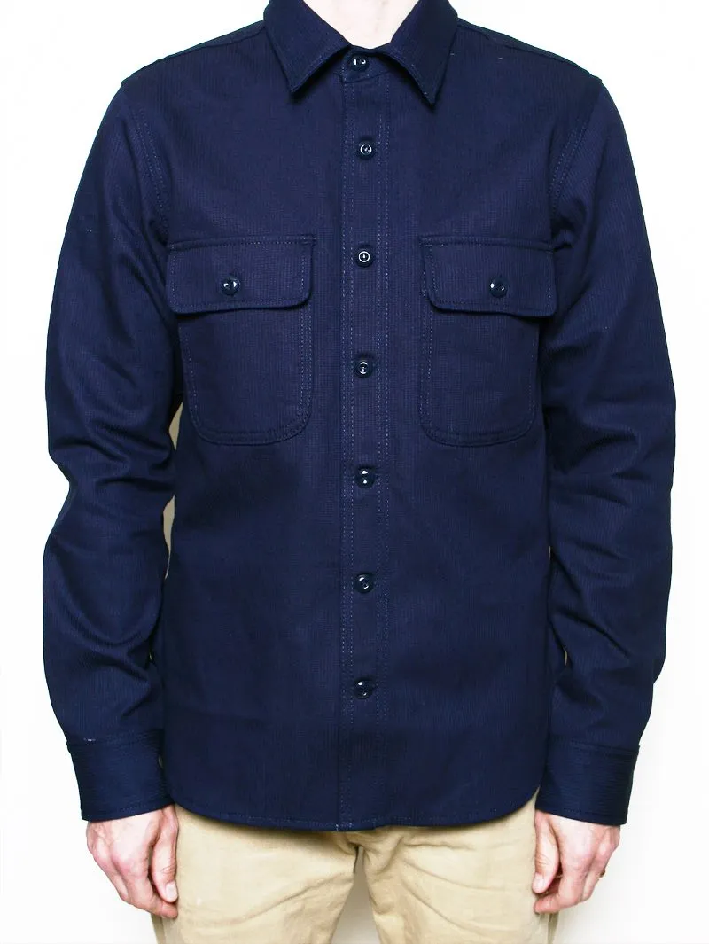 Rogue Territory Indigo Whip Cord Field Shirt