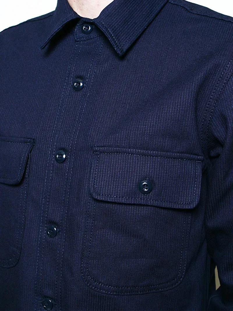 Rogue Territory Indigo Whip Cord Field Shirt