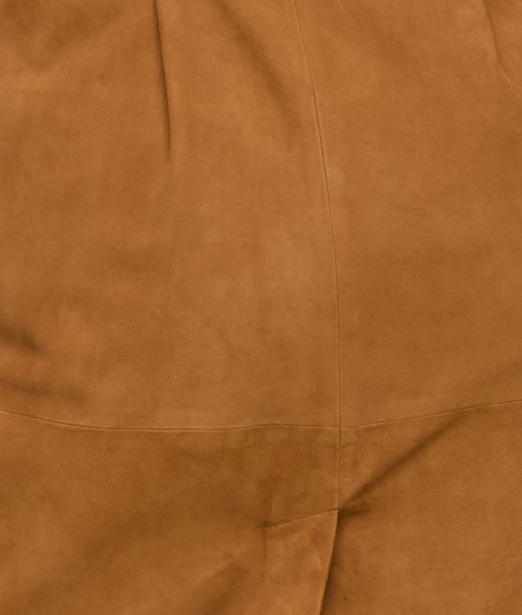 Suellen Suede Trench Coat :: Caramel