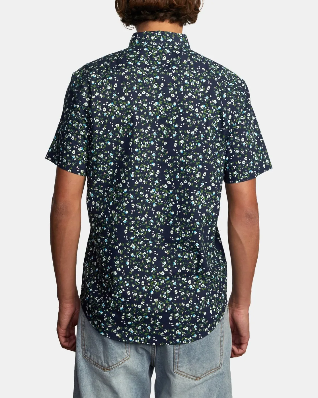 That'll Do Slim Fit Short Sleeve Shirt - Navy Marine