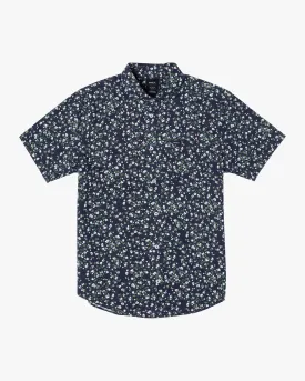 That'll Do Slim Fit Short Sleeve Shirt - Navy Marine