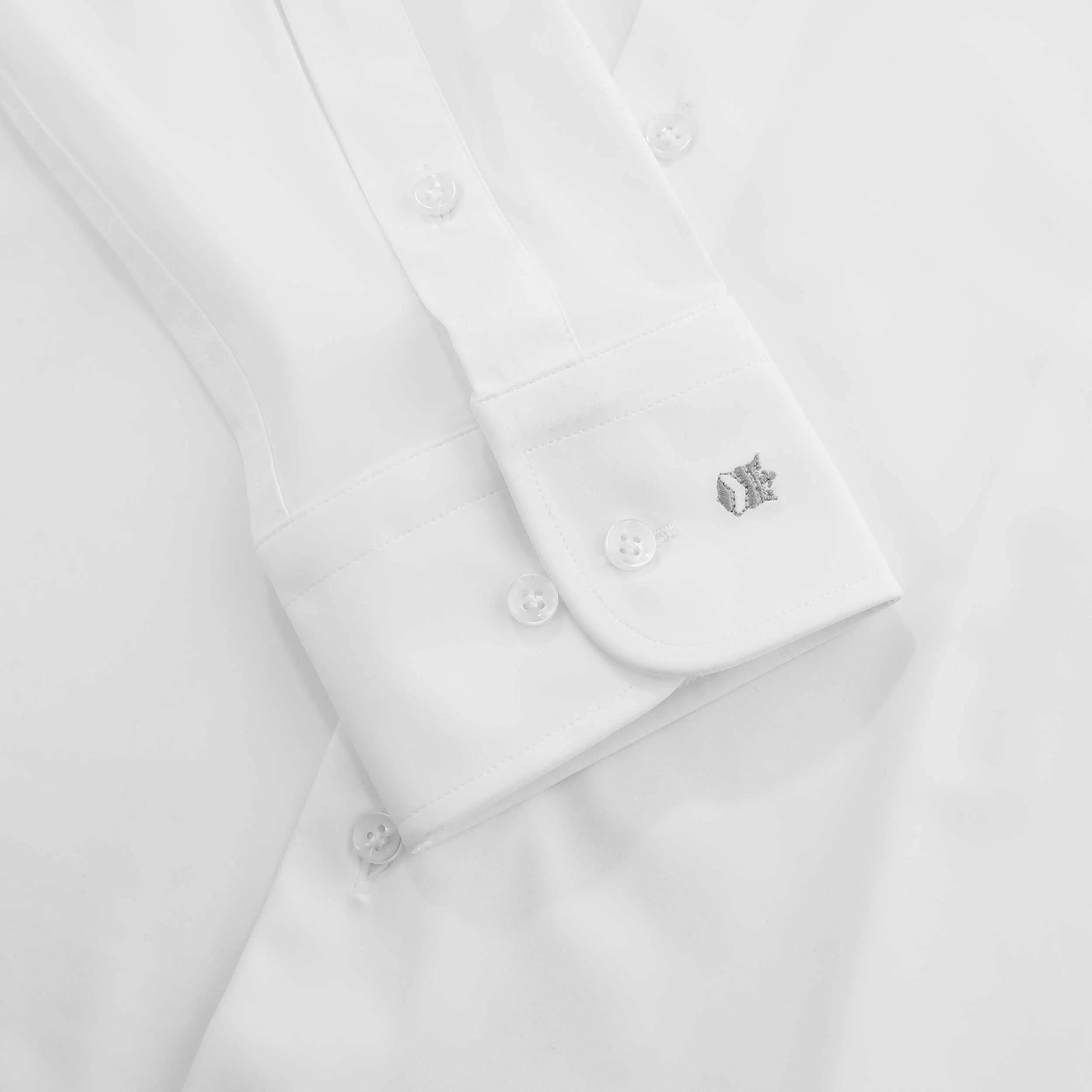 Thomas Maine Tech Luxe Stretch Shirt in White