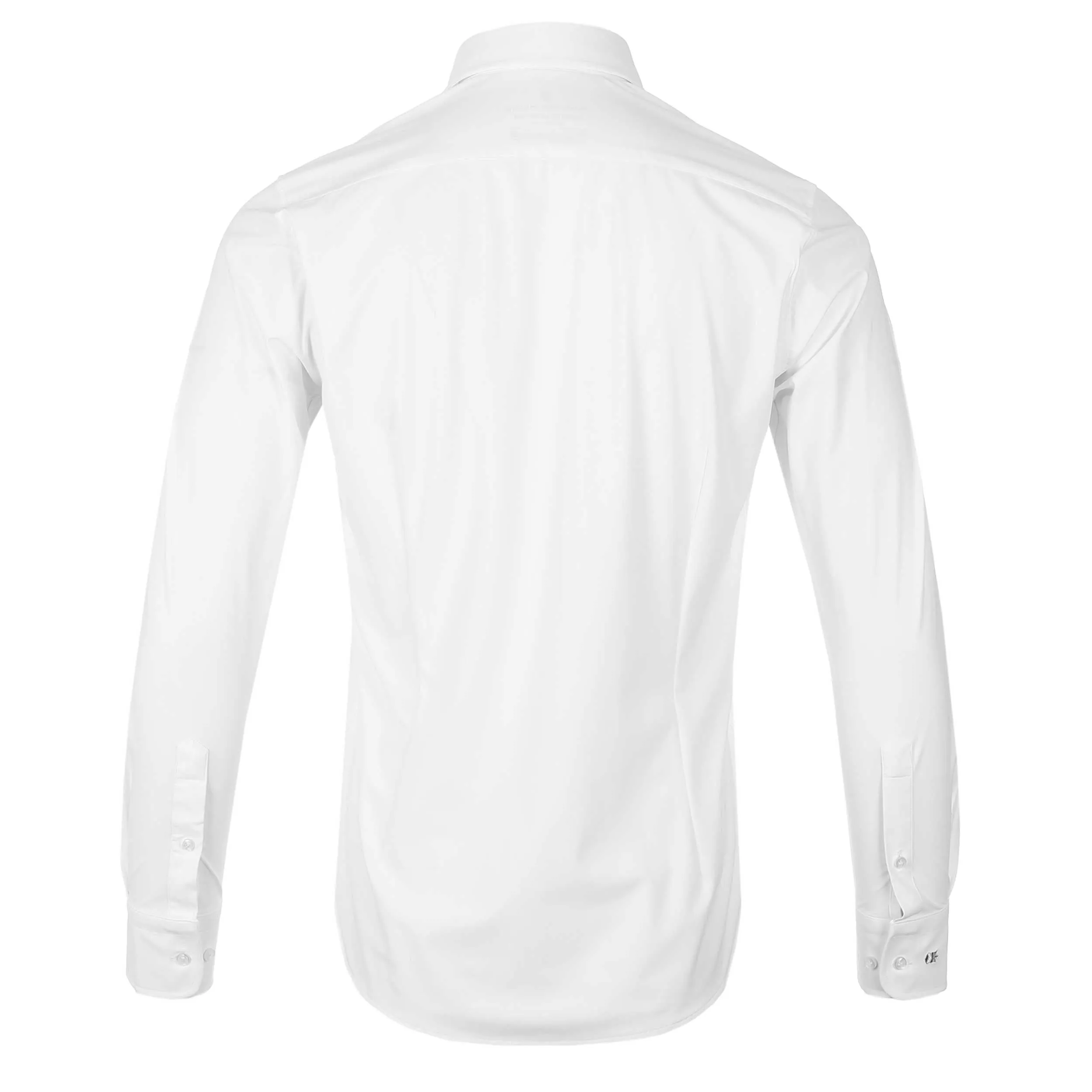 Thomas Maine Tech Luxe Stretch Shirt in White