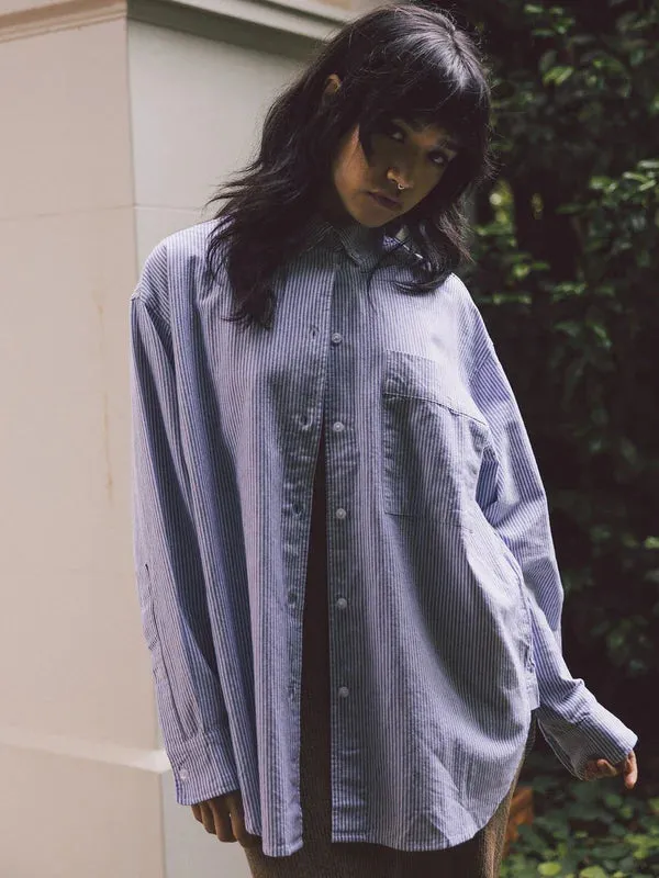 Thrills Maxwell Oxford Oversized Shirt