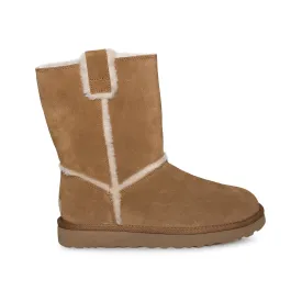 UGG Classic Short Spill Seam Chestnut Boots - Women's