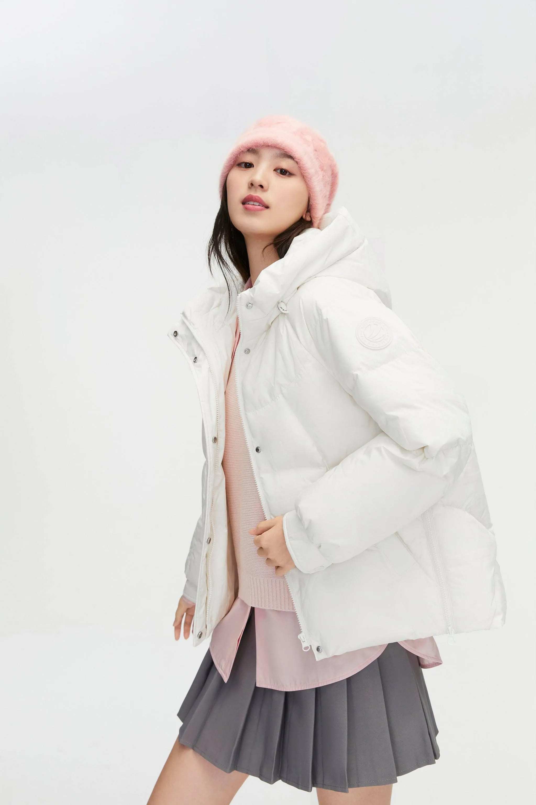 Women's Classic Casual Oversized Short Down Jacket