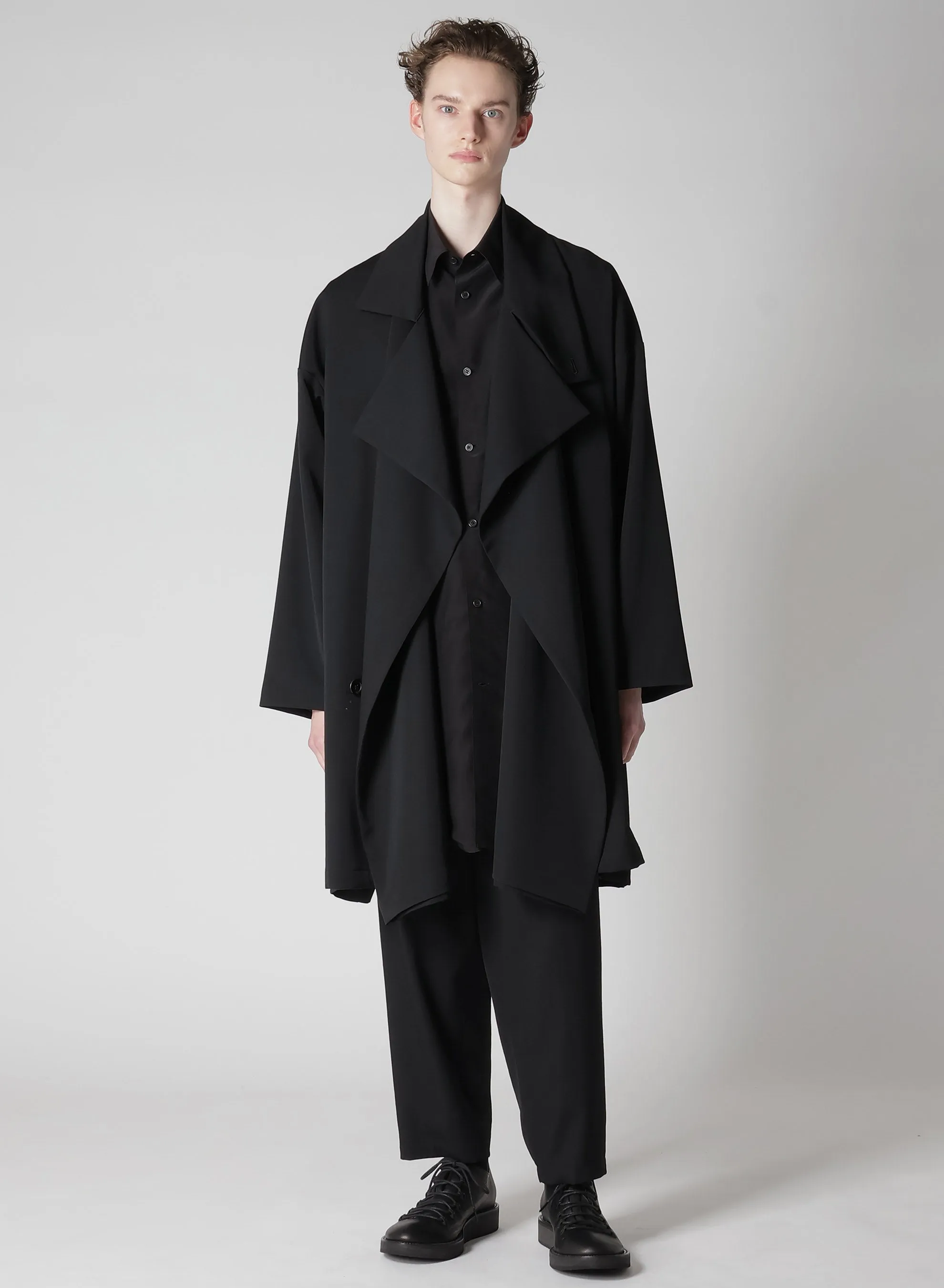 WOOL GABARDINE SMOOTH COAT