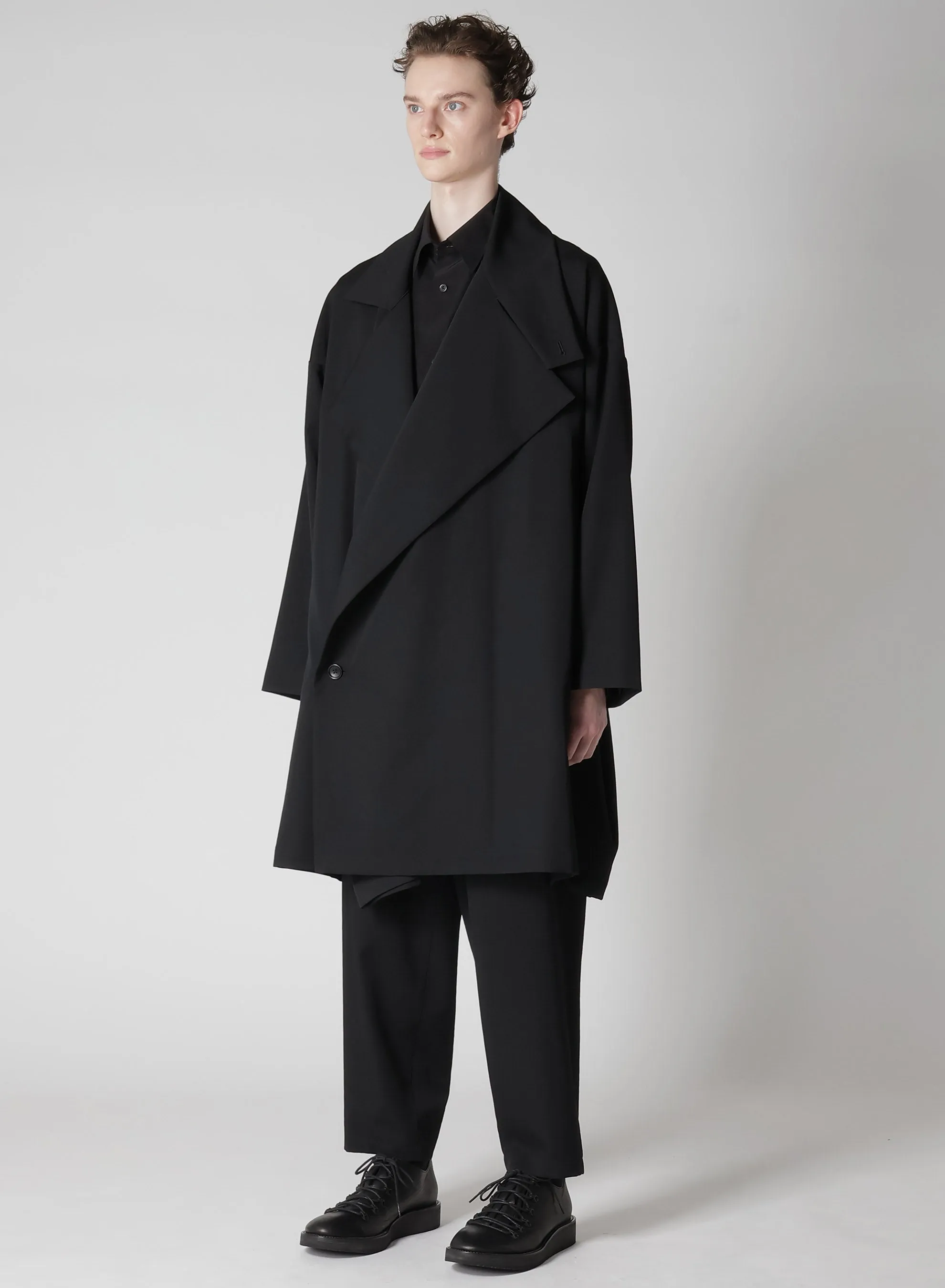 WOOL GABARDINE SMOOTH COAT